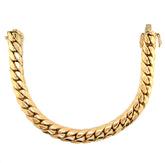 10K Gold Miami Cuban Bracelet (Semi-Solid Extra Close Link) -10MM - White Carat Diamonds